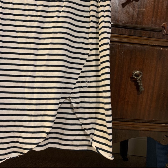 Frank & Eileen Tee Lab Striped Asymmetrical Tank Top - Picture 4 of 7